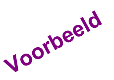 Voorbeeld